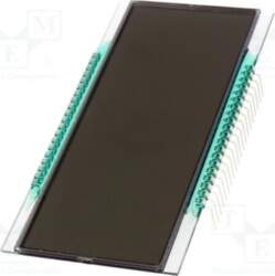 DISPLAY ELEKTRONIK Display: LCD; 7-segment; STN