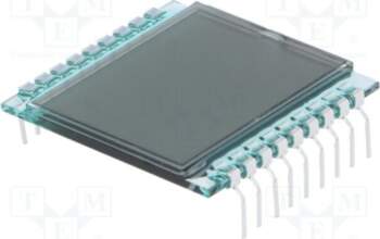 DISPLAY ELEKTRONIK Display: LCD; 7-segment; STN