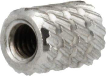 DREMEC Threaded insert; brass; nickel; M2