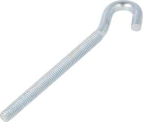 DROMET Hook; M6; angular; steel; zinc