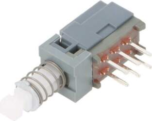 E-SWITCH Switch: push-button; Pos: 2; DPDT