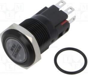 E-SWITCH Switch: vandal resistant; Pos: 2