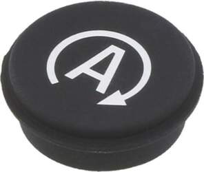 EAO Button; round; Ø21mm; black; 09