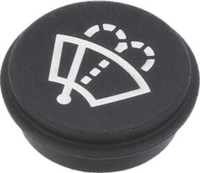 EAO Button; round; Ø21mm; black; 09
