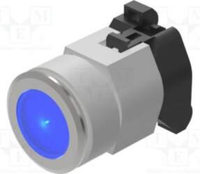 EAO Switch: push-button; 30mm; Stabl.pos:
