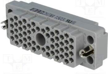 EDAC Connector: rectangular; 516; socket; hermaphrodite