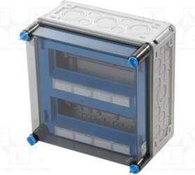 Enclosure: for modular components; IP65; light