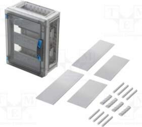 Enclosure: for modular components; IP66; light