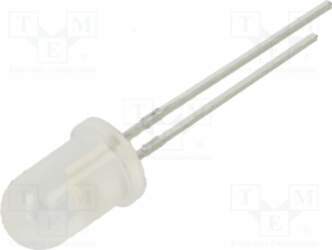EVERLIGHT LED; blue; 5mm; 100mcd; 40°
