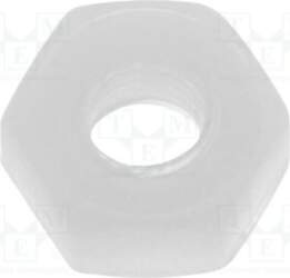FIX&FASTEN Nut; hexagonal; M3; polyamide; H: