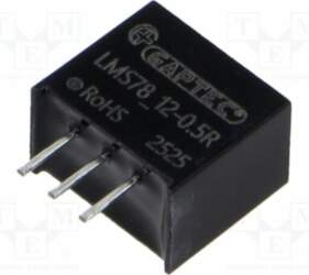 GAPTEC Electronic Converter: DC/DC; Uin: 8÷36VDC
