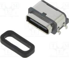GCT Connector: USB C; socket; SMT
