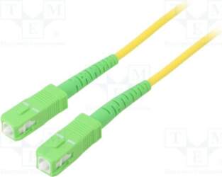 GOOBAY Fiber patch cord; OS2; SC/APC