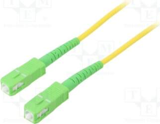 GOOBAY Fiber patch cord; OS2; SC/APC