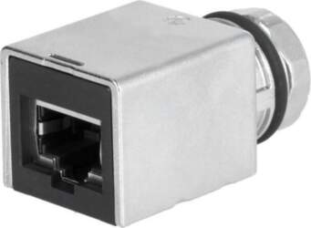 HARTING Adapter; M12 female X coded