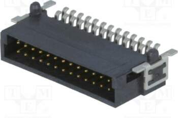 HARTING Connector: PCB-cable/PCB; socket; male; PIN: