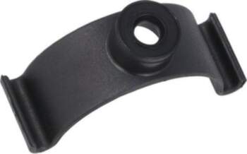 HELLERMANNTYTON Clip base; polyamide; black; Ømount