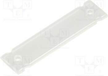 HELLERMANNTYTON Identification tags; 10mm; 35mm; transparent