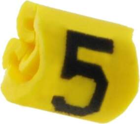 HELLERMANNTYTON Markers; Marking: 5; 1÷3mm; PVC