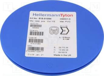 HELLERMANNTYTON Markers; Marking: I; 1÷3mm; PVC