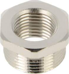 HELLERMANNTYTON Thread adapter; M16; PG16; brass