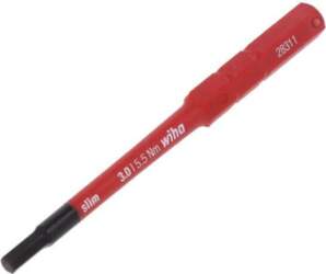 Interchangeable blade; insulated; hex key; HEX