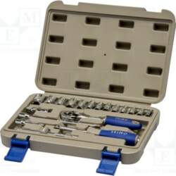 IRIMO Wrench-set; 6-angles,socket spanner; 1/4&quot