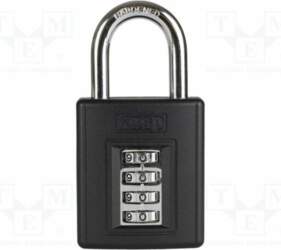 KASP Padlock; shackle,combination code; 50mm