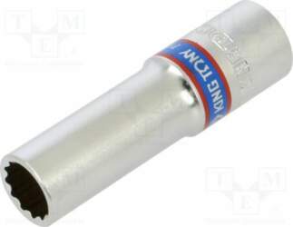 KING TONY Socket: 12-angles; socket spanner