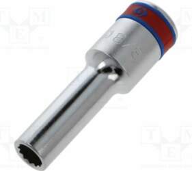 KING TONY Socket: 12-angles; socket spanner