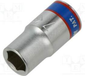 KING TONY Socket: 6-angles; socket spanner