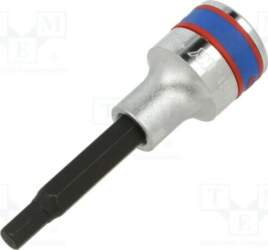 KING TONY Socket: hex key-bit; HEX