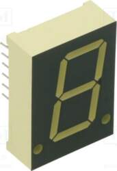 KINGBRIGHT ELECTRONIC Display: LED; 7-segment; 20