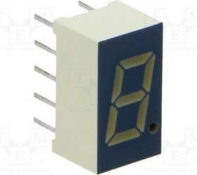 KINGBRIGHT ELECTRONIC Display: LED; 7-segment; 56