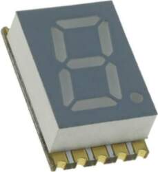 KINGBRIGHT ELECTRONIC Display: LED; 7-segment; 5
