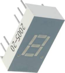 KINGBRIGHT ELECTRONIC Display: LED; 7-segment; 7