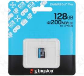 Kingston Technology Memory card; microSDXC; 128GB