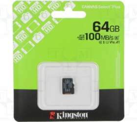 Kingston Technology Memory card; microSDXC; 64GB
