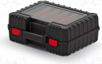 KISTENBERG Case; tool case; black; polymer
