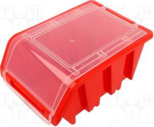 KISTENBERG Container: cuvette; red; with a