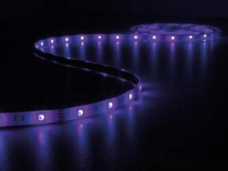 KIT WITH SOUND-CONTROLLED FLEXIBLE LED STRIP