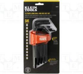 KLEIN TOOLS Wrench-set; hex key,spherical