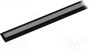 KLUŚ Profiles for LED modules; black