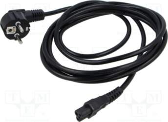 LANBERG Cable; CEE 7/7 (E/F) plug