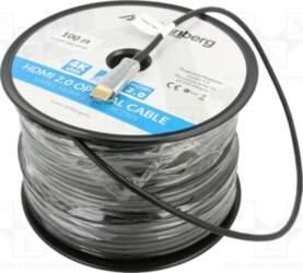 LANBERG Cable; HDMI plug,both sides