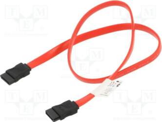 LANBERG Cable: SATA; SATA plug,both