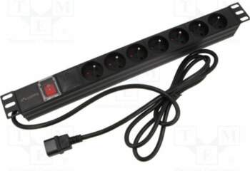 LANBERG Plug socket strip: protective; Sockets: