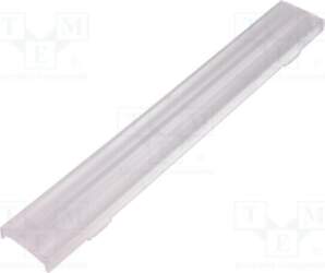LEDIL LED lens; rectangular; transparent; H: