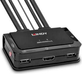 Lindy Compact 2 Port KVM Switch