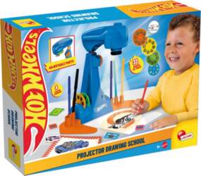 Lisciani Hot Wheels Projector drawing school